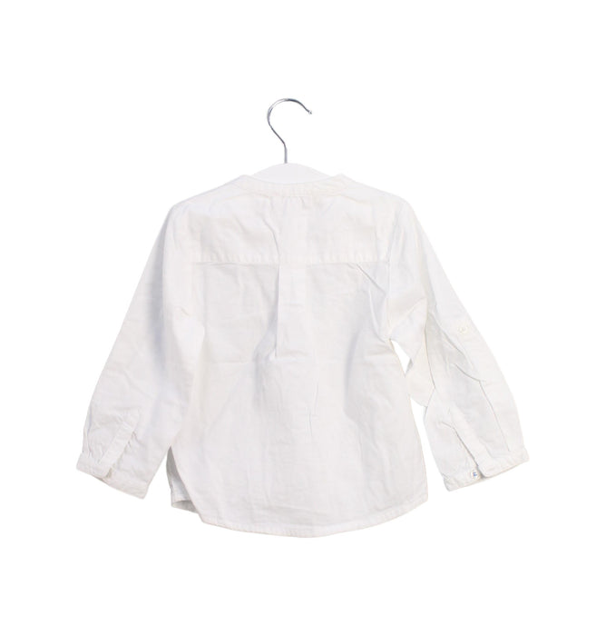 A White Shirts from Jacadi in size 12-18M for boy. (Back View)
