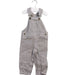 A Grey Long Overalls from Bout'Chou in size 6-12M for boy. (Front View)