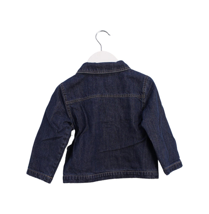 A Navy Lightweight Jackets from Bout'Chou in size 3T for boy. (Back View)