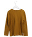 A Brown Long Sleeve Tops from Bonpoint in size 8Y for boy. (Back View)
