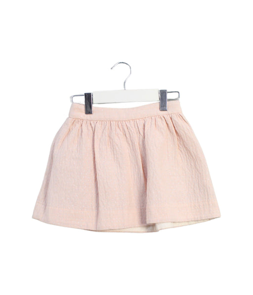 A Pink Short Skirts from Bonpoint in size 4T for girl. (Front View)