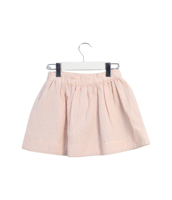 A Pink Short Skirts from Bonpoint in size 4T for girl. (Back View)