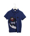 A Blue Short Sleeve Polos from Little Marc Jacobs in size 10Y for boy. (Front View)