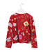 A Red Long Sleeve Tops from Dolce & Gabbana in size 7Y for girl. (Back View)