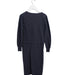A Navy Sweater Dresses from Excuse My French in size 6T for girl. (Back View)