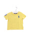 A Yellow Short Sleeve T Shirts from Ralph Lauren in size 6-12M for neutral. (Front View)