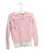 A Pink Knit Sweaters from Nicholas & Bears in size 2T for girl. (Front View)