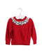 A Red Knit Sweaters from Nicholas & Bears in size 12-18M for girl. (Front View)