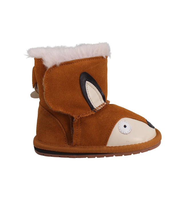 A Brown Winter Boots from EMU Australia in size 18-24M for neutral. (Back View)