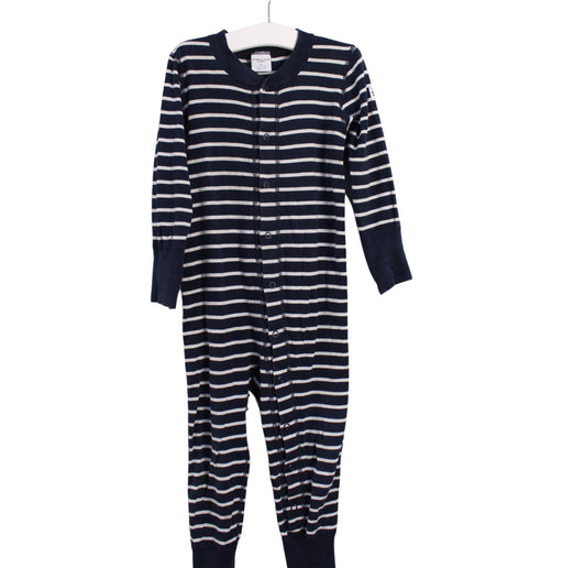 A Navy Long Sleeve Jumpsuits from Polarn O. Pyret in size 12-18M for boy. (Front View)
