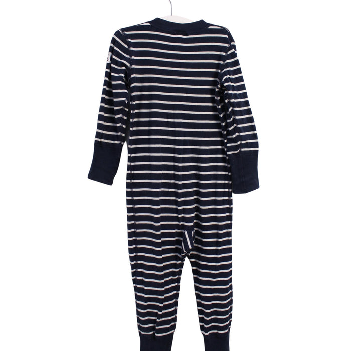 A Navy Long Sleeve Jumpsuits from Polarn O. Pyret in size 12-18M for boy. (Back View)