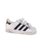 A White Sneakers from Adidas in size 12-18M for boy. (Back View)