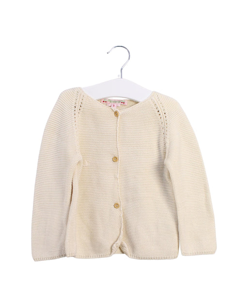 A Ivory Cardigans from Bonpoint in size 2T for girl. (Front View)