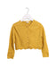 A Yellow Cardigans from Chloe in size 3T for girl. (Front View)