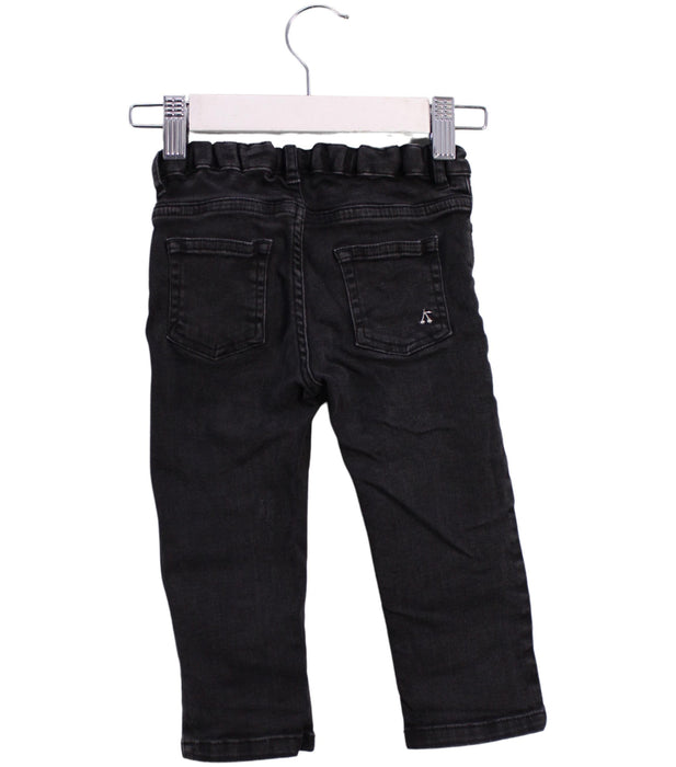A Black Jeans from Bonpoint in size 2T for boy. (Back View)
