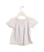 A White Short Sleeve Tops from Bonpoint in size 3T for girl. (Back View)