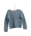 A Blue Cardigans from Bonpoint in size 2T for girl. (Front View)