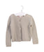 A Grey Cardigans from Bonpoint in size 2T for girl. (Front View)