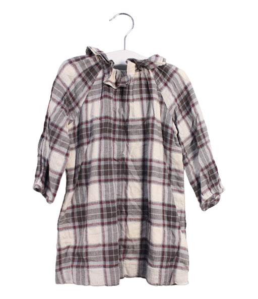 A Multicolour Long Sleeve Dresses from Bonpoint in size 2T for girl. (Front View)