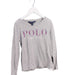 A Grey Long Sleeve Tops from Polo Ralph Lauren in size 6T for girl. (Front View)