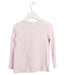 A Pink Long Sleeve Tops from Seed in size 4T for girl. (Back View)