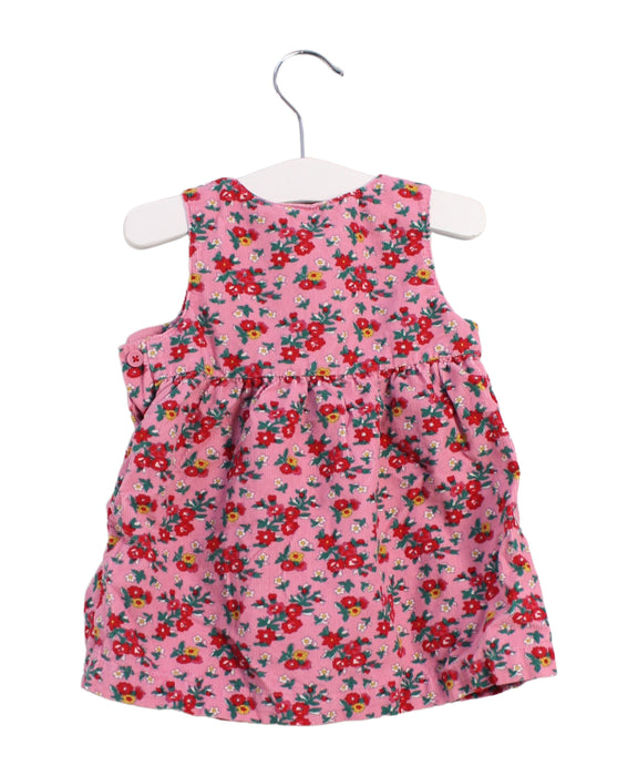 A Pink Sleeveless Dresses from Boden in size 3-6M for girl. (Back View)