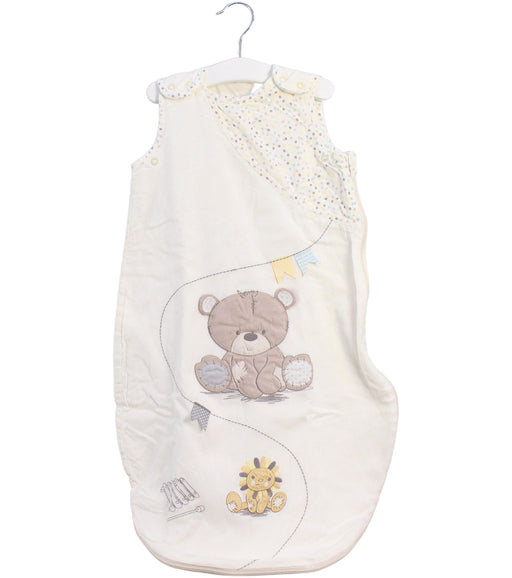 A Yellow Sleepsacs from Mothercare in size 0-3M for girl. (Front View)