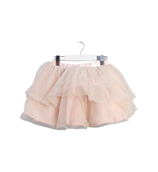 A Pink Tulle Skirts from Janie & Jack in size 5T for girl. (Front View)