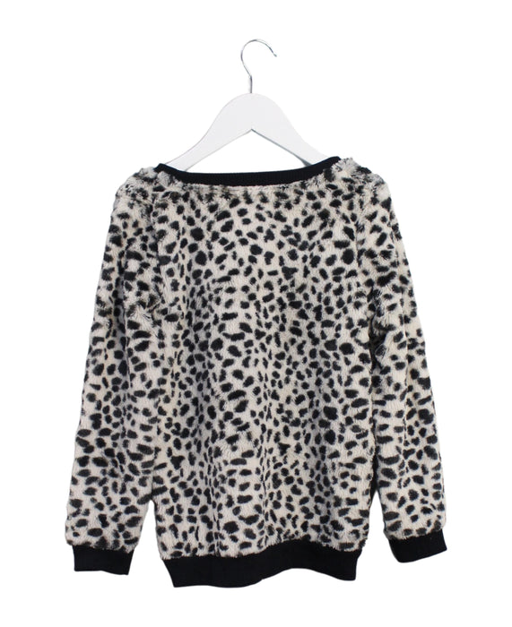 A White Crewneck Sweatshirts from Juicy Couture in size 6T for girl. (Back View)