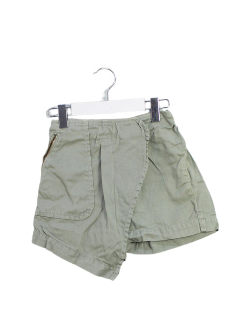 A Green Skorts from Crewcuts in size 7Y for girl. (Front View)