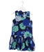 A Navy Sleeveless Dresses from Janie & Jack in size 5T for girl. (Front View)