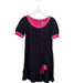 A Navy Short Sleeve Dresses from Juicy Couture in size 8Y for girl. (Front View)