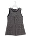 A Grey Sleeveless Dresses from ELLE in size 4T for girl. (Front View)