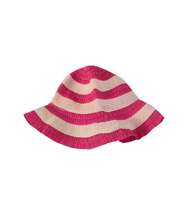 A Pink Sun Hats from Juicy Couture in size O/S for girl. (Front View)