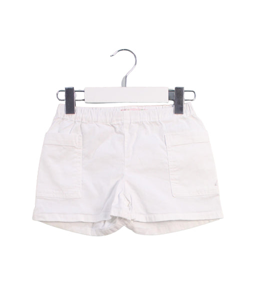 A White Shorts from Bonpoint in size 4T for girl. (Front View)