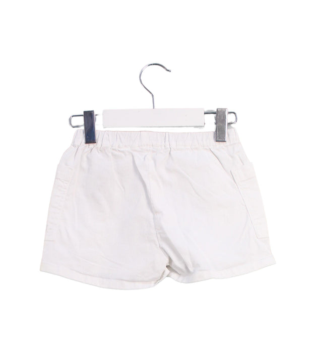 A White Shorts from Bonpoint in size 4T for girl. (Back View)