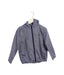A Blue Rain Jackets from Petit Bateau in size 4T for girl. (Front View)