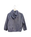 A Blue Rain Jackets from Petit Bateau in size 4T for girl. (Back View)