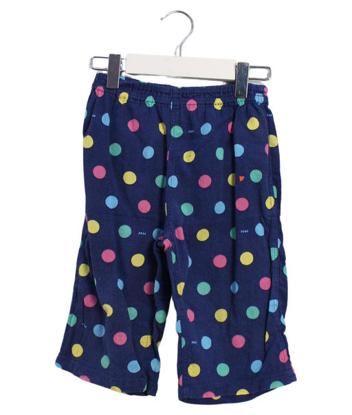 A Navy Casual Pants from Miki House in size 3T for girl. (Front View)