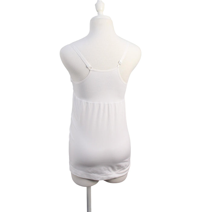 A White Nursing Tops from Jojo Maman Bébé in size M for maternity. (Back View)