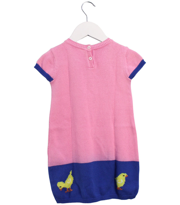 A Pink Sweater Dresses from Gucci in size 18-24M for girl. (Back View)