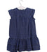 A Blue Short Sleeve Dresses from Jacadi in size 18-24M for girl. (Back View)