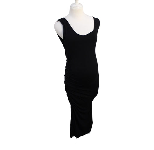 A Black Sleeveless Dresses from Isabella Oliver in size M for maternity. (Front View)