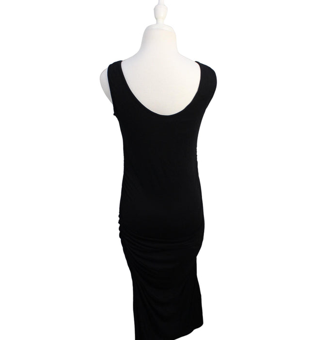 A Black Sleeveless Dresses from Isabella Oliver in size M for maternity. (Back View)