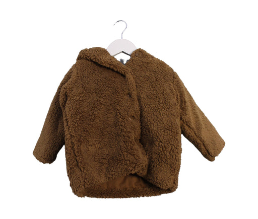 A Brown Lightweight Jackets from Petit Bateau in size 18-24M for neutral. (Front View)