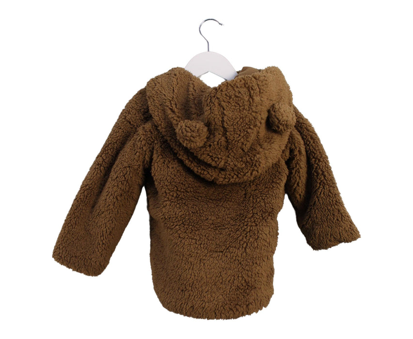 A Brown Lightweight Jackets from Petit Bateau in size 18-24M for neutral. (Back View)