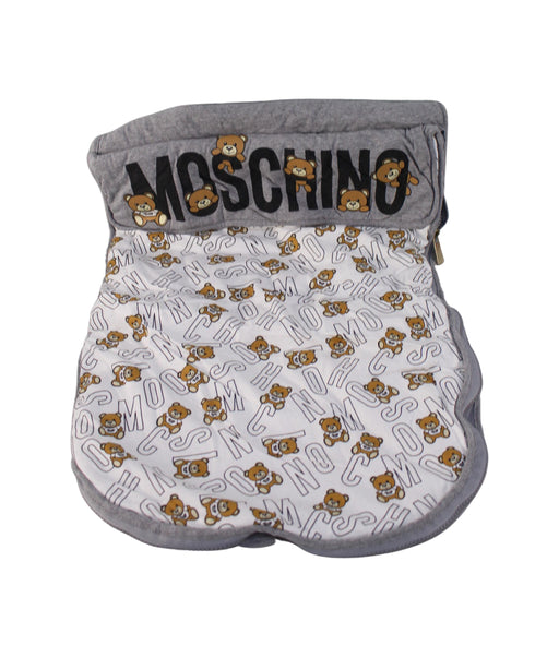 A White Sleepsacs from Moschino in size O/S for neutral. (Front View)