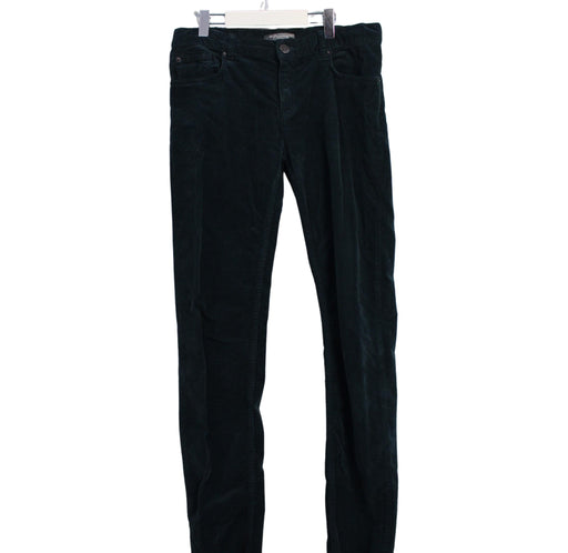 A Green Casual Pants from Bonpoint in size 14Y for boy. (Front View)