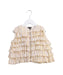 A Gold Vests from Velveteen in size 6T for girl. (Front View)