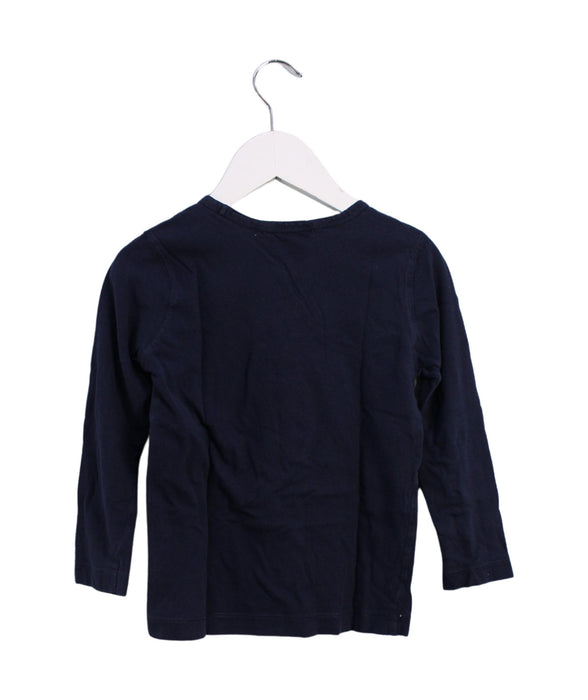 A Navy Long Sleeve Tops from Bonpoint in size 3T for boy. (Back View)